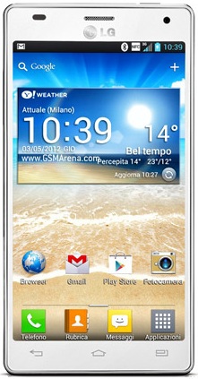 Смартфон LG Optimus 4X HD P880 White - Кущёвская