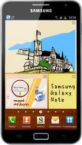 Смартфон Samsung Galaxy Note GT-N7000 Blue - Кущёвская